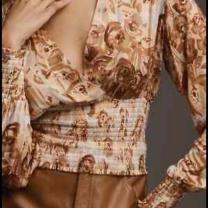 Chic Floral Long Sleeve Blouse